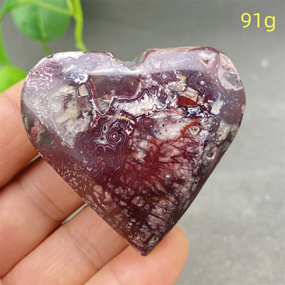 Red Agate Heart-ToShay.org