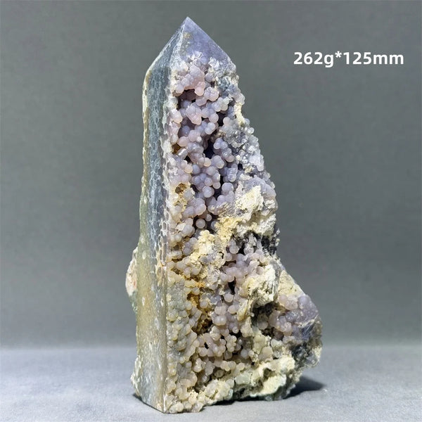 Purple Grape Agate Tower-ToShay.org