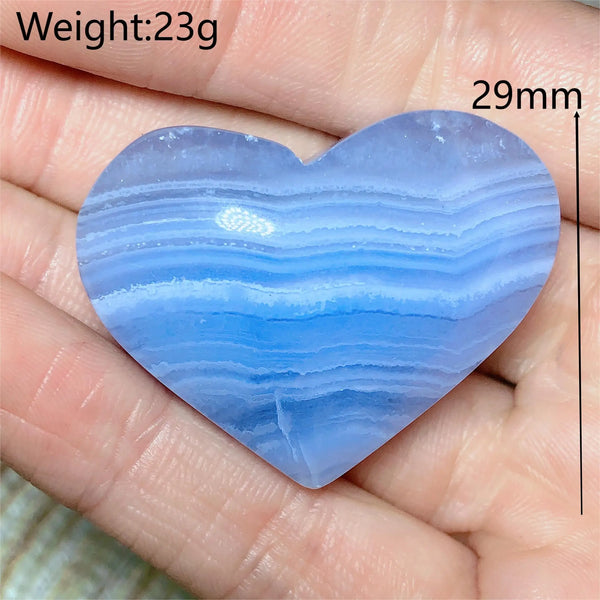 Blue Lace Agate Heart-ToShay.org