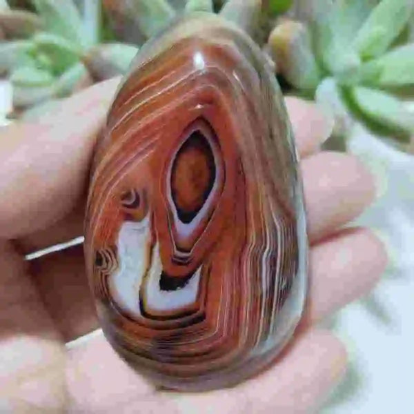 Red Lace Agate Pendant-ToShay.org
