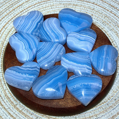 Blue Lace Agate Hearts-ToShay.org