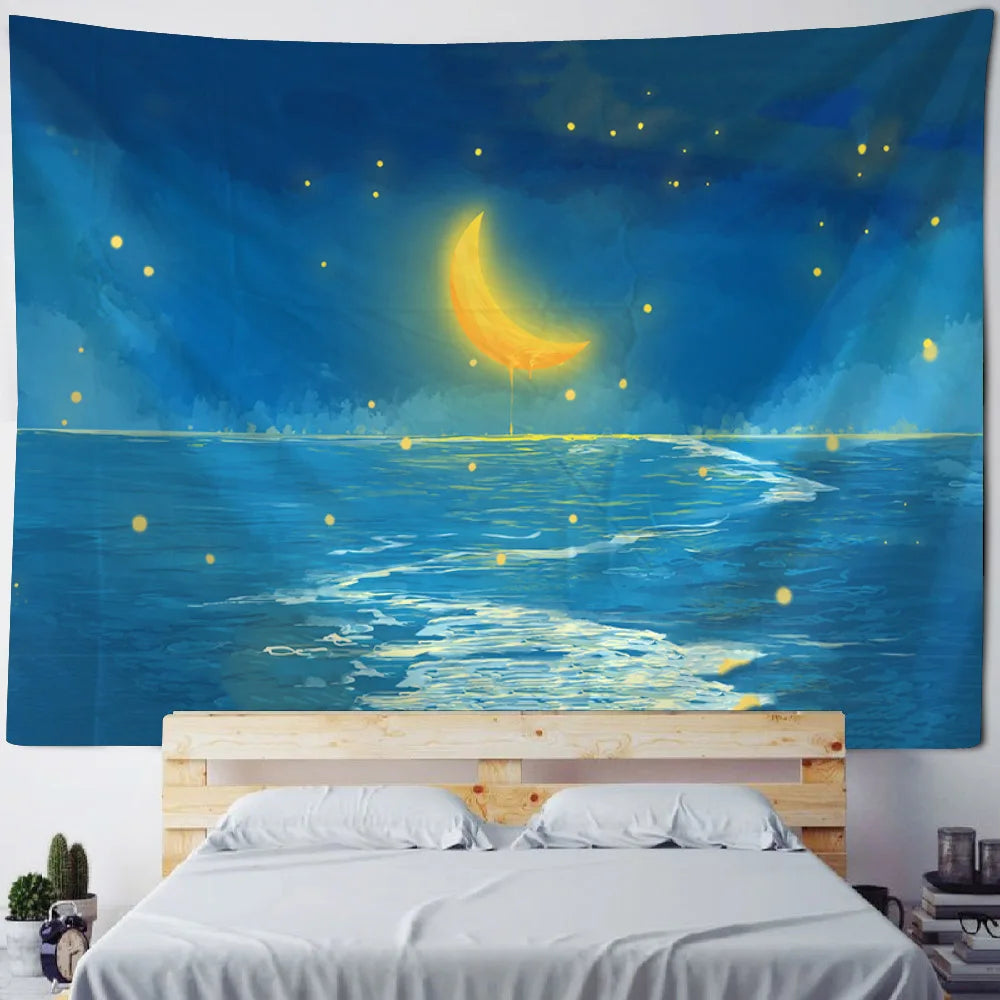 Cloudy Sky Tapestry-ToShay.org