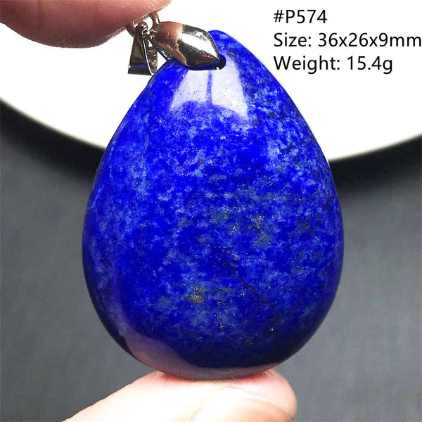 Blue Lapis Lazuli Pendant-ToShay.org
