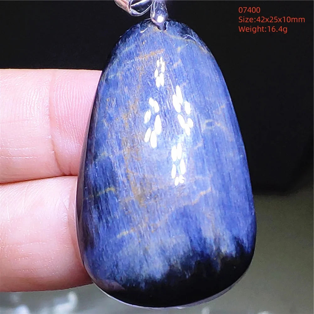 Blue Pietersite Pendant-ToShay.org