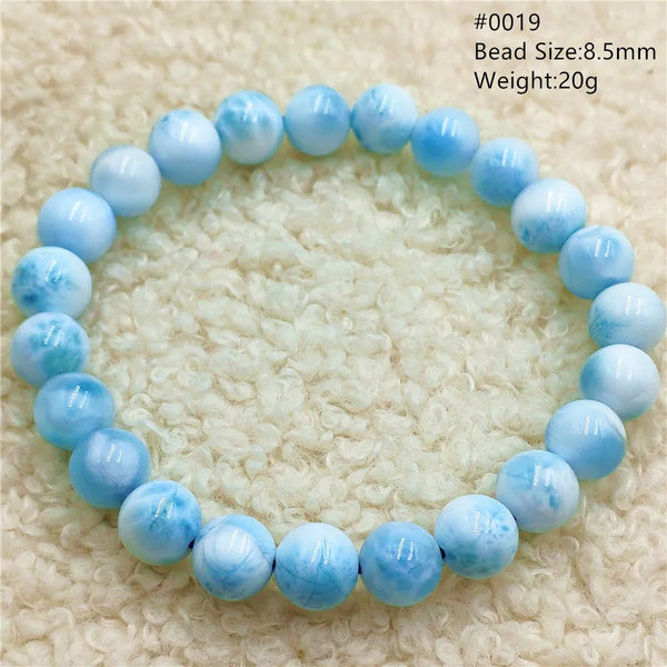 Blue Larimar Bead Bracelet-ToShay.org