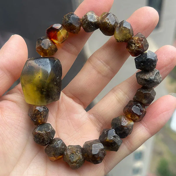 Yellow Amber Bracelet-ToShay.org