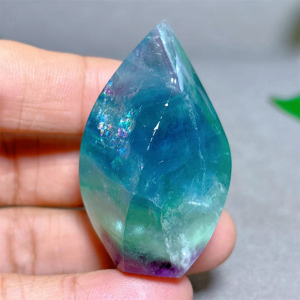 Rainbow Fluorite Flame-ToShay.org