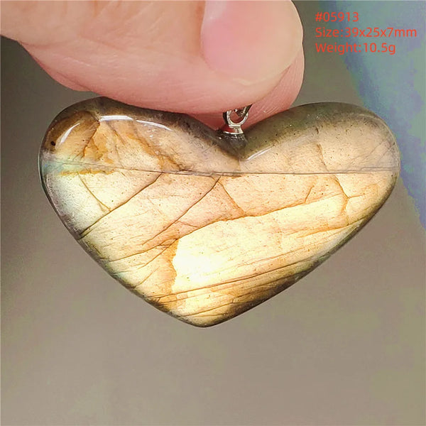 Blue Light Labradorite Pendant-ToShay.org