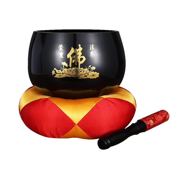 Black Bronze Singing Bowl-ToShay.org