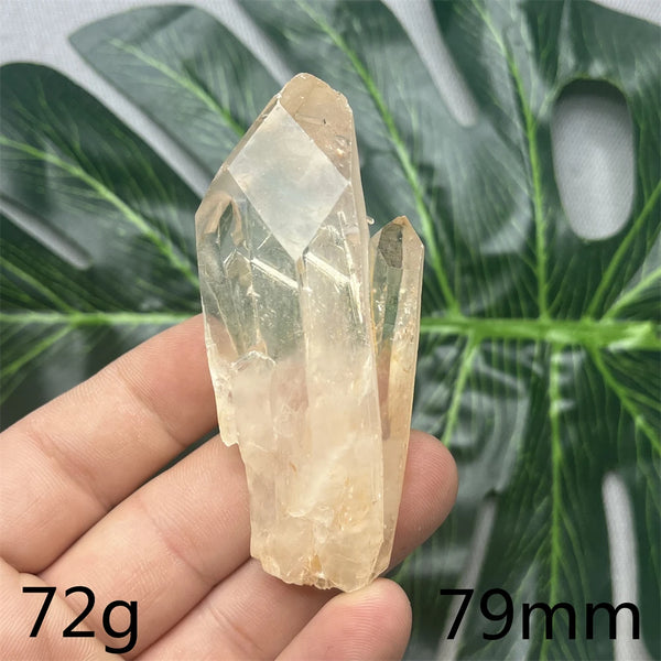 Clear Pineapple Quartz Cluster-ToShay.org