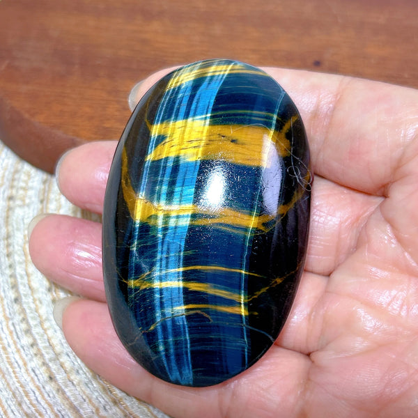 Blue Yellow Flash Tiger Eye-ToShay.org