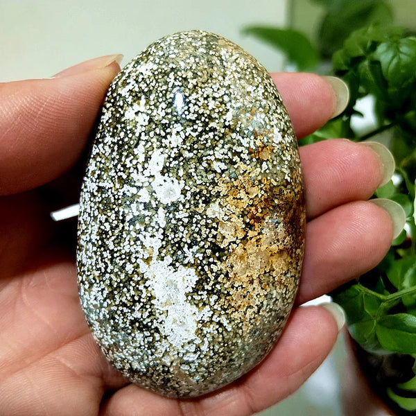 Ocean Jasper Palm Stone-ToShay.org