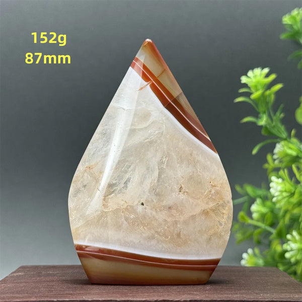 Red Carnelian Striped Agate-ToShay.org