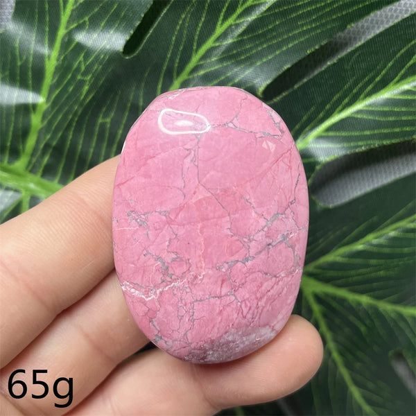 Pink Peach Jade Palm Stone-ToShay.org