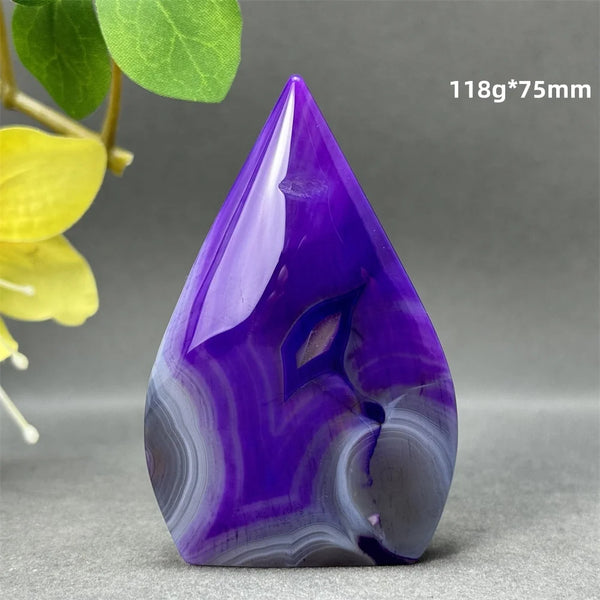 Purple Agate Torch-ToShay.org