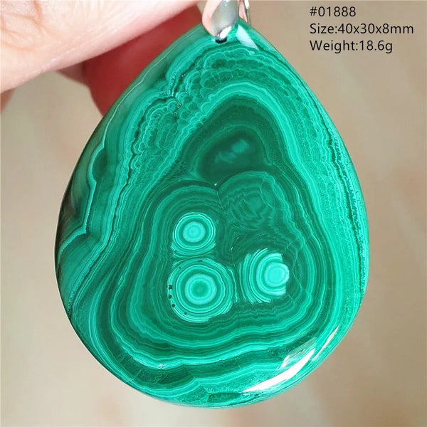Green Malachite Pendant-ToShay.org