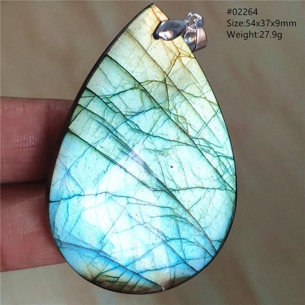 Blue Light Labradorite Pendant-ToShay.org