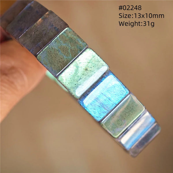 Blue Labradorite Bracelet-ToShay.org
