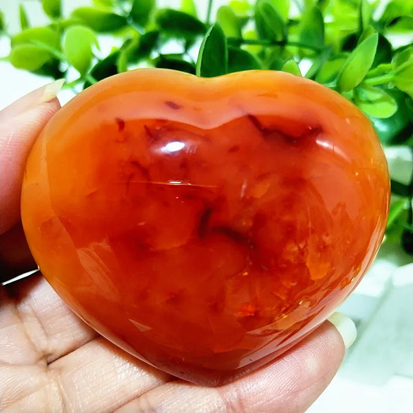 Red Agate Heart-ToShay.org