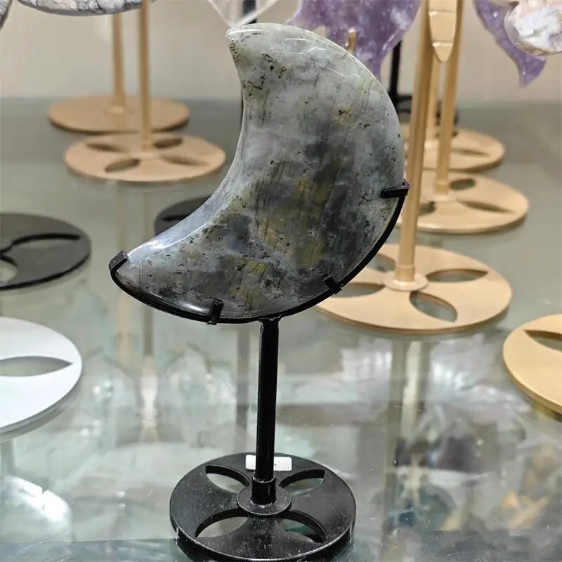 Grey Labradorite Moon-ToShay.org
