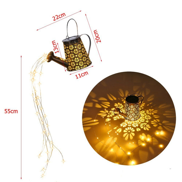 Moroccan Hanging Solar Lantern-ToShay.org