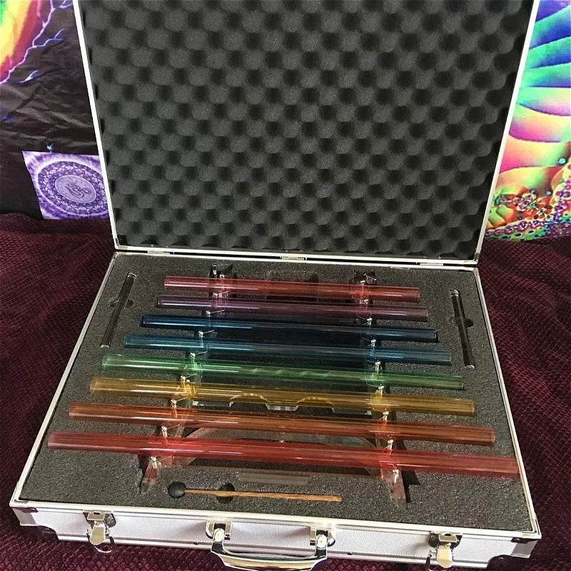 Rainbow Crystal Singing Harp-ToShay.org