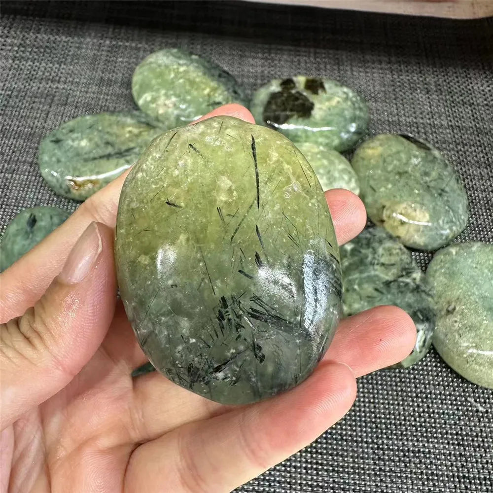 Green Prehnite Crystal-ToShay.org