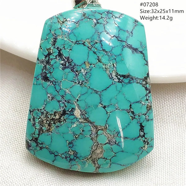Green Turquoise Pendant-ToShay.org