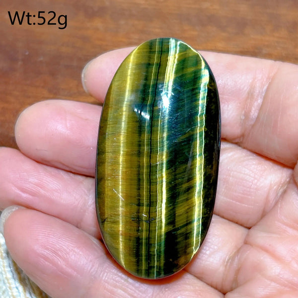 Blue Yellow Tiger Eye Stone-ToShay.org