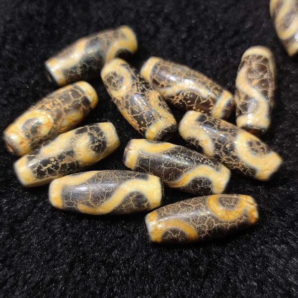 Tibetan Agate Eyes Dzi-ToShay.org