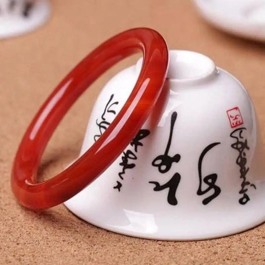 Red Agate Bangle-ToShay.org