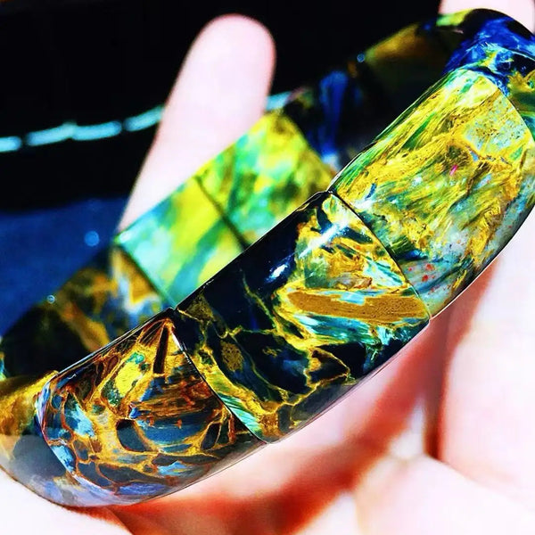 Blue Pietersite Bracelet-ToShay.org