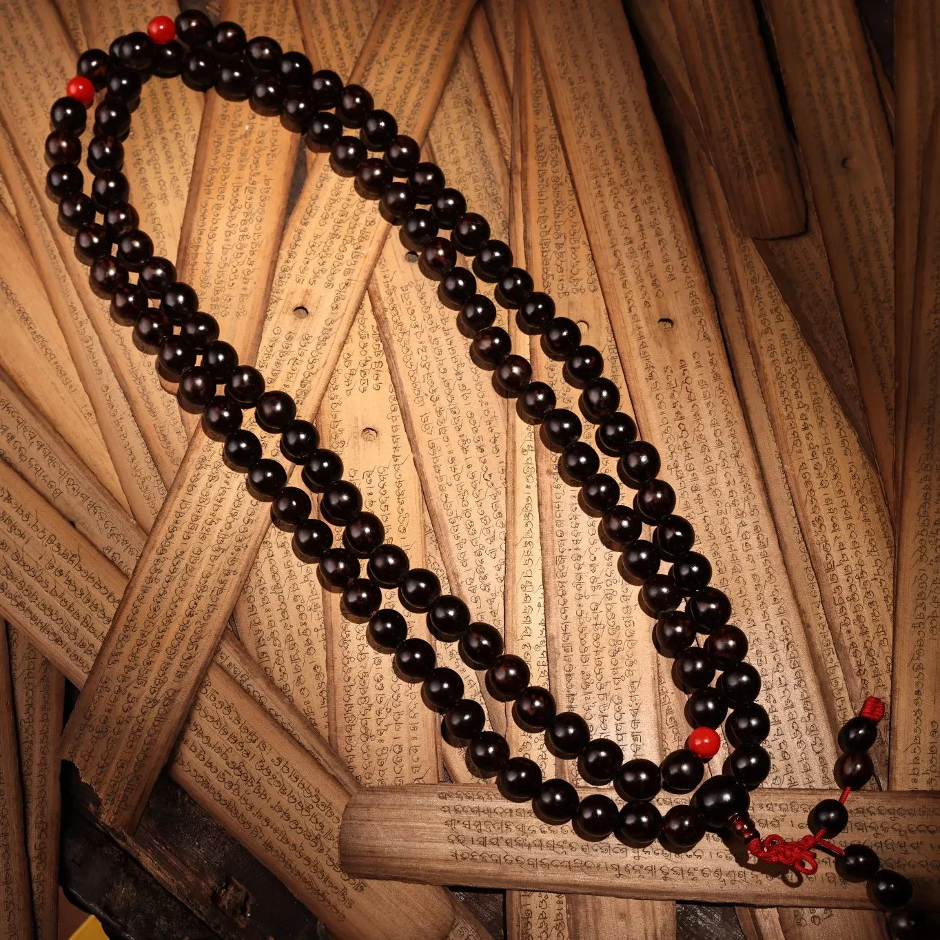 Wood Phoenix Eye Bodhi Beads-ToShay.org