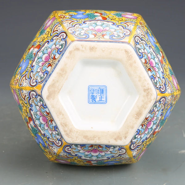 Yellow Flower Vase-ToShay.org