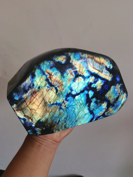 Blue Labradorite Crystal-ToShay.org