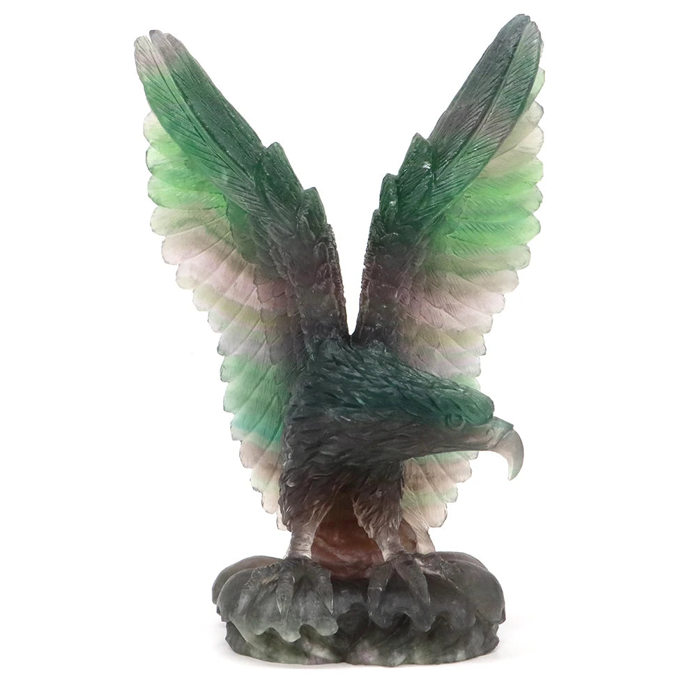 Green Fluorite Eagle-ToShay.org