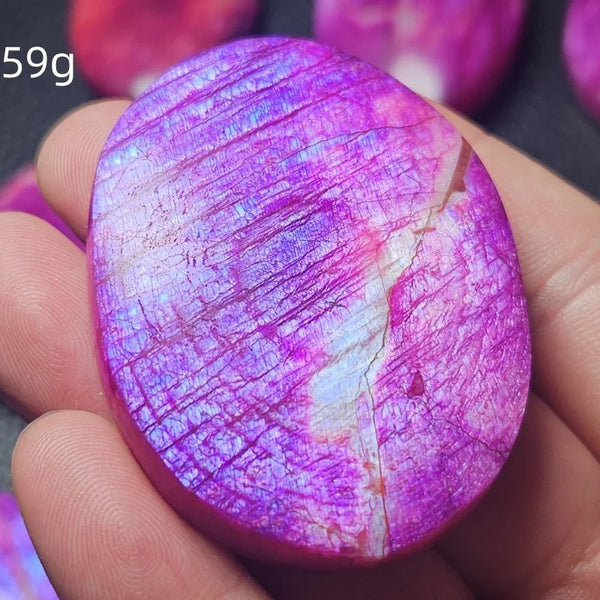 Red Rainbow Moonstone-ToShay.org