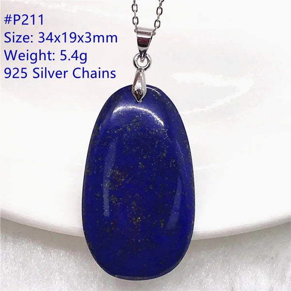 Blue Lapis Lazuli Pendant-ToShay.org