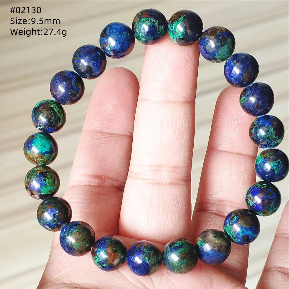Blue Malachite Azurite Bracelet-ToShay.org
