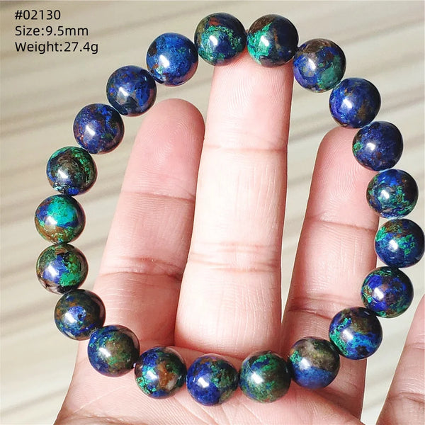 Blue Malachite Azurite Bracelet-ToShay.org
