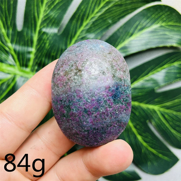 Ruby Sapphire Palm Stone-ToShay.org