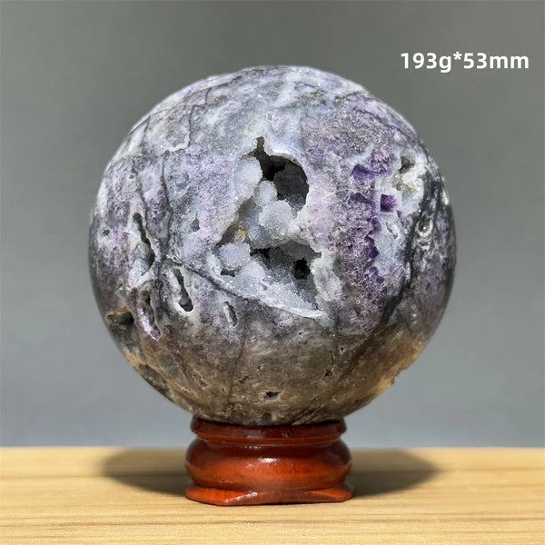 Purple Sphalerite Ball-ToShay.org
