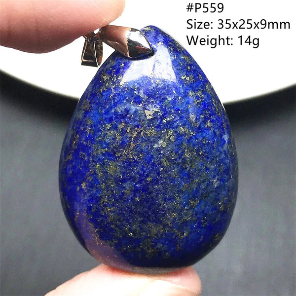 Blue Lapis Lazuli Pendant-ToShay.org