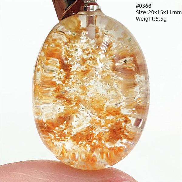 Red Orange Phantom Quartz-ToShay.org