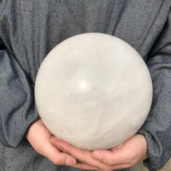 White Quartz Crystal Ball-ToShay.org