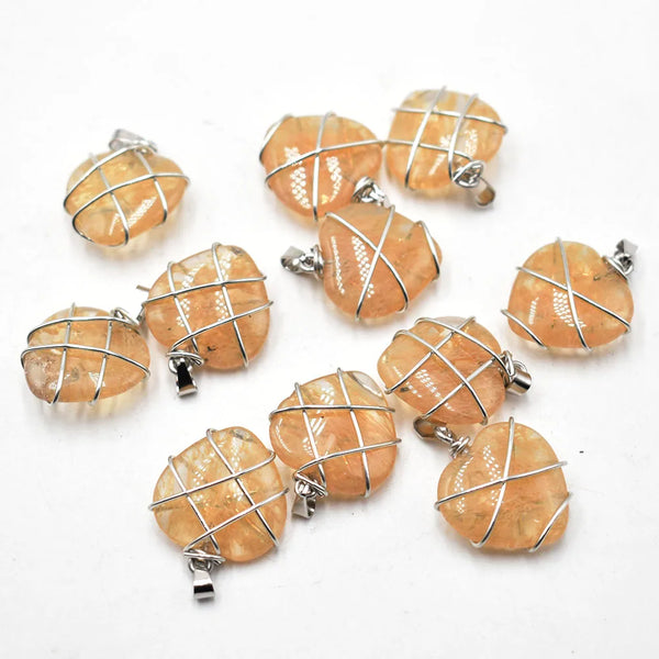 Mixed Crystal Wrap Hearts-ToShay.org