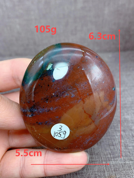 Ocean Jasper Palm Stones-ToShay.org