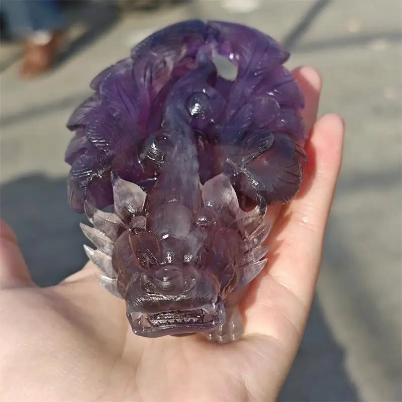 Purple Fluorite Pixiu-ToShay.org