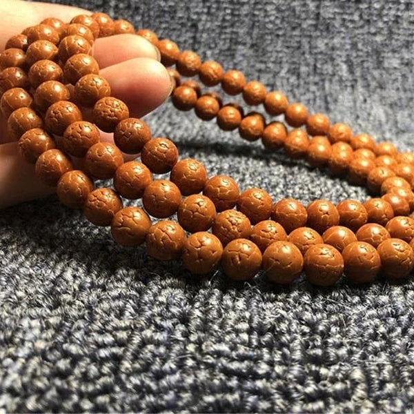 Brown Dragon Scale Rudraksha-ToShay.org