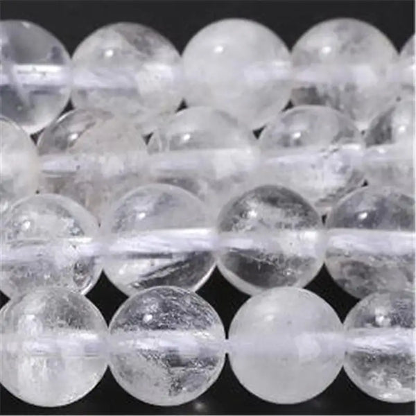 Clear Rock Crystal Mala Beads-ToShay.org
